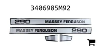 AGCO 3406985M92 Комплект наклеек Massey Ferguson 290
