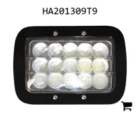 AGCO HA201309T9 Светодиодная фара Bridgelux с переключаемым режимом ближнего/дальнего света, 3500 люмен