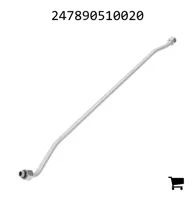 AGCO 247890510020 Патрубок наддува