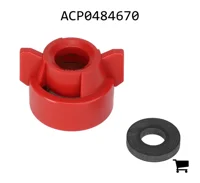 AGCO ACP0484670 Крышка TeeJet, красная, универсальная