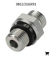 AGCO 3011316X91 Фитинг прямой