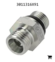 AGCO 3011316X91 Фитинг прямой