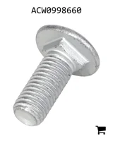 AGCO ACW0998660 Болт каретный с круглой головкой и квадратным подголовком
