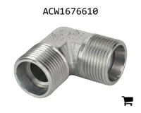 AGCO ACW1676610 Угловой соединитель