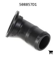 AGCO 508857D1 Фланец 2" с угловым (45°) штуцером под шланг 2"