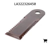 AGCO LA322326450 Нож ротора измельчителя соломы