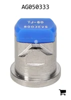 AGCO AG050333 Двухструйный распылитель TwinJet Even из нержавеющей стали, 80°, размер 02