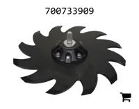 AGCO 700733909 Звездочка с акульими зубьями, правая