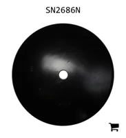 AGCO SN2686N Диск вогнутый для подсолнечника, 22" x 1/4"