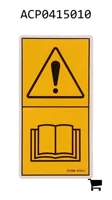 AGCO ACP0415010 Предупреждающая наклейка