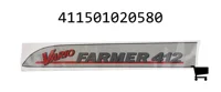 AGCO 411501020580 Наклейка Vario Farmer 412, левая