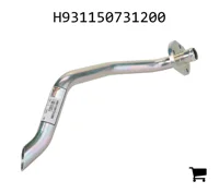 AGCO H931150731200 Всасывающий патрубок