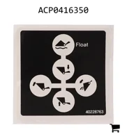 AGCO ACP0416350 Декаль