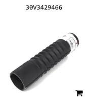 AGCO 30V3429466 Формованный гофрированный шланг охлаждения, длина по центральной линии 11", ID 2,25 мм