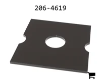 AGCO 206-4619 Износостойкая пластина