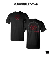 AGCO 03080BLKSM-P Футболка Massey Ferguson Straight Forward