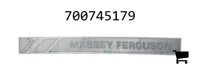 AGCO 700745179 Наклейка Massey Ferguson, левая