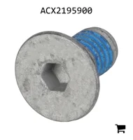 AGCO ACX2195900 Болт с плоской потайной головкой и шестигранным углублением