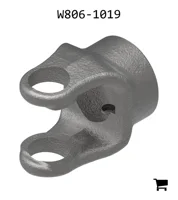 AGCO W806-1019 Вилка вала 1000 серии с крепежным винтом