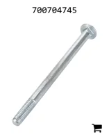 AGCO 700704745 Болт каретный с круглой головкой и квадратным подголовком