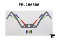 AGCO FEL166666 Декаль