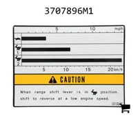 AGCO 3707896M1 Декаль