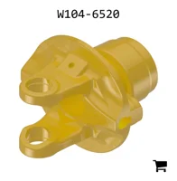 AGCO W104-6520 Вилка муфты срезного предохранителя с шариковым фиксатором, серия AB5