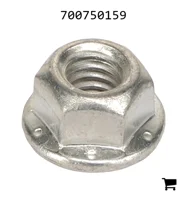 AGCO 700750159 Шестигранная самоконтрящаяся гайка