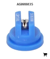 AGCO AG008035 Наконечник распылителя Visiflo Even Flat Fan, нержавеющая сталь, размер 03, 80°