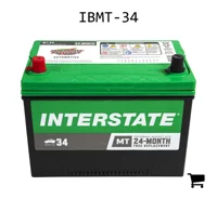 AGCO IBMT-34 Аккумуляторная батарея Interstate MT-34