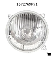 AGCO 1672769M91 Фара правая, DIP, лампа 45/40W в комплекте, только для Великобритании и Ирландии