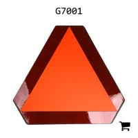 AGCO G7001 Знак тихоходного транспортного средства, пластиковый