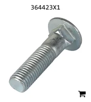 AGCO 364423X1 Болт каретный с круглой головкой и квадратным подголовком