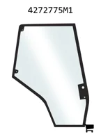 AGCO 4272775M1 Стекло двери правое