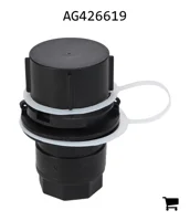AGCO AG426619 Адаптер с сухим клапаном, 1" внутренняя резьба NPT с уплотнениями FKM