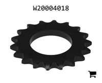 AGCO W20004018 Звездочка цепи W серии с шагом 40