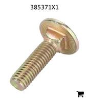 AGCO 385371X1 Болт каретный с круглой головкой и квадратным подголовком