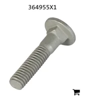 AGCO 364955X1 Болт каретный с круглой головкой и квадратным подголовком