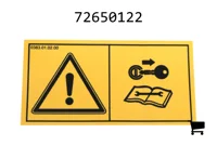 AGCO 72650122 Декаль