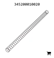 AGCO 345200010020 Воздушный шланг сапуна