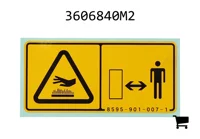 AGCO 3606840M2 Декаль