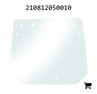 AGCO 210812050010 Заднее стекло