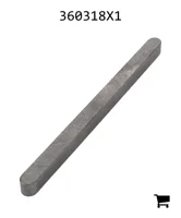 AGCO 360318X1 Параллельный шпоночный паз