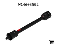 AGCO W14603502 Приводной вал с муфтой свободного хода Torqmaster, серия 5-80, широкоугольный карданный вал