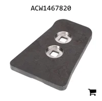 AGCO ACW1467820 Пластина задняя пальца сепаратора