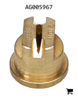 AGCO AG005967 Форсунка распылительная плоскоструйная, стандартная, латунь, размер 15, 110°
