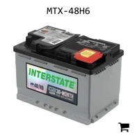 AGCO MTX-48H6 Аккумуляторная батарея Interstate MTX-48/H6