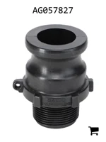 AGCO AG057827 Переходник с наружной резьбой 1-1/2" на наружную резьбу 1-1/4" для кулачкового соединения