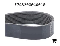 AGCO F743200040010 Поликлиновой ремень