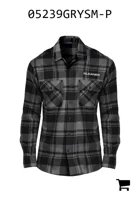 AGCO 05239GRYSM-P Фланелевая рубашка в клетку Gleaner